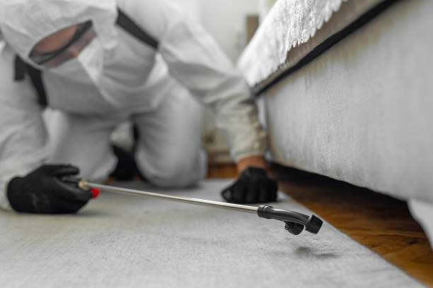 Professional Pest Control technician working in Chattahoochee Hills, GA